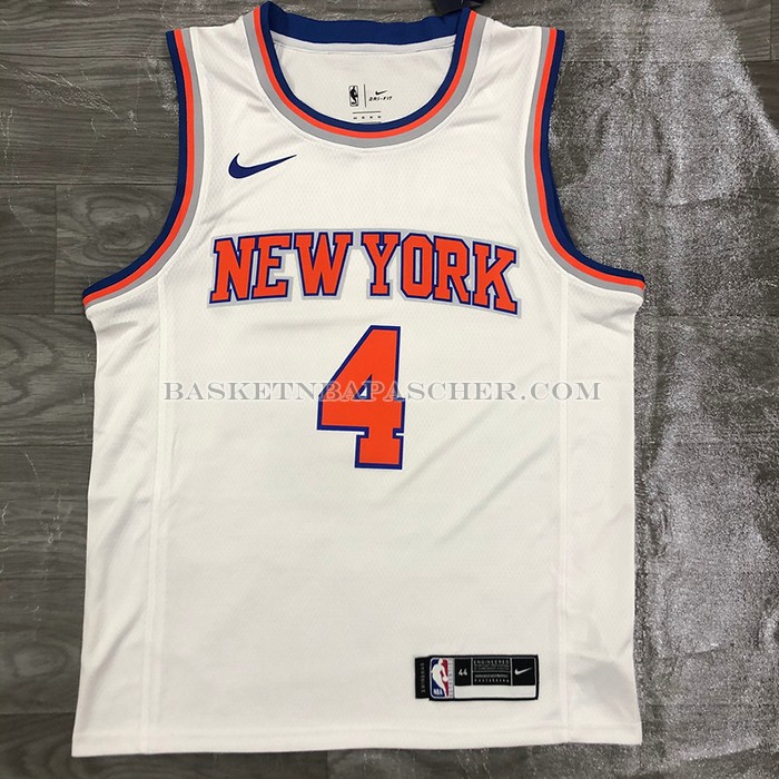 Maillot New York Knicks Derrick Rose NO 4 Association Blanc